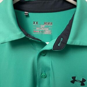 Under Armour Green Performance Polo Shirt